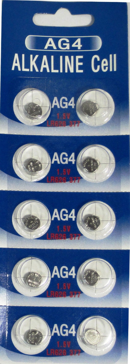 400 pack AG4 LR626 377A, 177 button cell watch battery