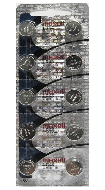 maxell lr44 battery equivalent
