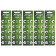 50 LOOPACELL AG3 LR41 Button Cell Coin Alkaline Battery