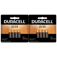 8 Duracell Duralock 21/23 12V Alkaline Batteries MN21B4 8LR50 A23 MN21