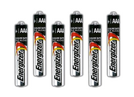 Six Energizer AAAA Alkaline Batteries for Streamlight Stylus Lights
