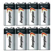 Energizer E522 Max 9V Alkaline battery Exp. 12/2030 or later - 8 Count