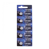 CR1025 Lithium Button Cell batteries, 5-Pcs Card 