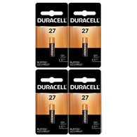 Duracell MN27BPK Watch / Electronic / Keyless Entry Battery, 12 Volt Alkaline X 4 Batteries 