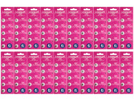 100 Pack Loopacell 397 Watch Electronics Batteries 1.55 Volt Silver Oxide Coin Button Wholesale Pack