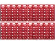 100 Pack Loopacell 337 Watch Electronics Batteries 1.55 Volt Silver Oxide Coin Button Wholesale Pack