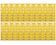 100 Pack Loopacell 394 Watch Electronics Batteries 1.55 Volt Silver Oxide Coin Button Wholesale Pack