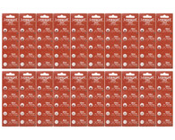 100 Pack Loopacell 364 Watch Electronics Batteries 1.55 Volt Silver Oxide Coin Button Wholesale Pack