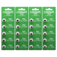 20 Loopacell 393 SR754W 1.55 Volt Silver Oxide Cell Watch Batteries