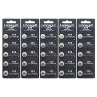 25 Loopacell SR927SW 395 D395 SR57 SR927 Silver Oxide Watch Batteries