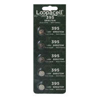 Loopacell 395 / 399 Silver Oxide 5 Batteries (SR927W / SR927SW)