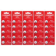 Loopacell #377 Silver Oxide Battery - 25 Pack