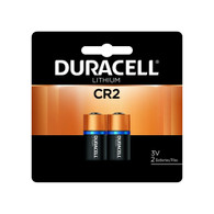 Duracell DL-CR2 CR2 Lithium Photo Battery 2 retail packed batteries