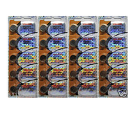 20 Maxell Batteries 390/389 (189, SR1130SW, SR1130W) Silver Oxide Watch Battery. On Tear Strip