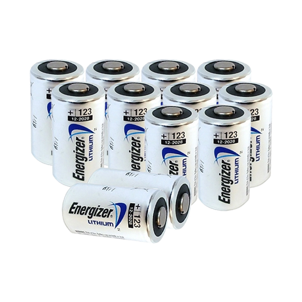 Energizer 123 Lithium Photo Batteries, 12-Pack - TheBatterySupplier.Com