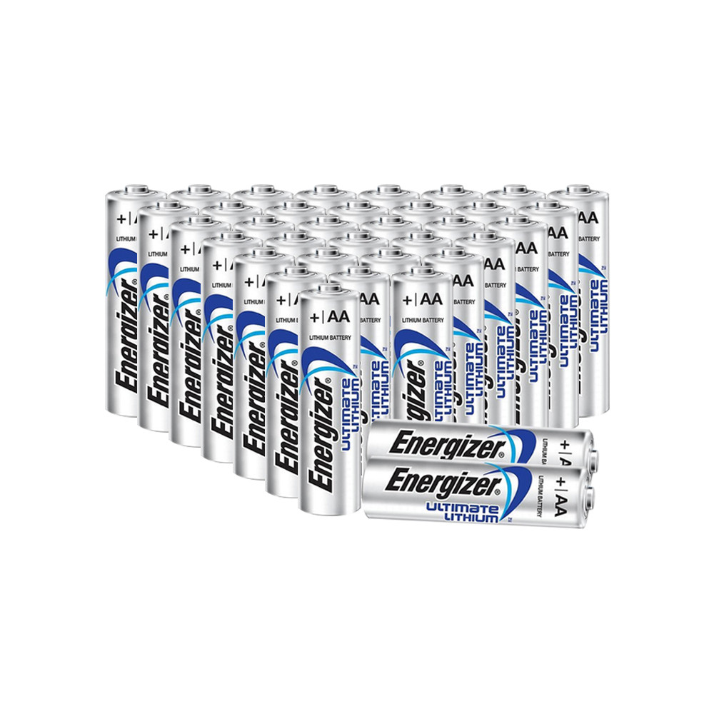  Energizer Ultimate Lithium AA 36 Batteries L91 : Health &  Household