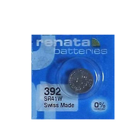 25 Renata Silver Oxide Watch Battery 392 Button Cell