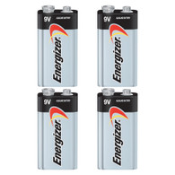 Energizer MAX Alkaline, 9V Batteries, 4 Pack