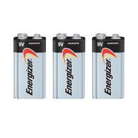 3 Energizer Max 9V 9 Volt Alkaline Batteries