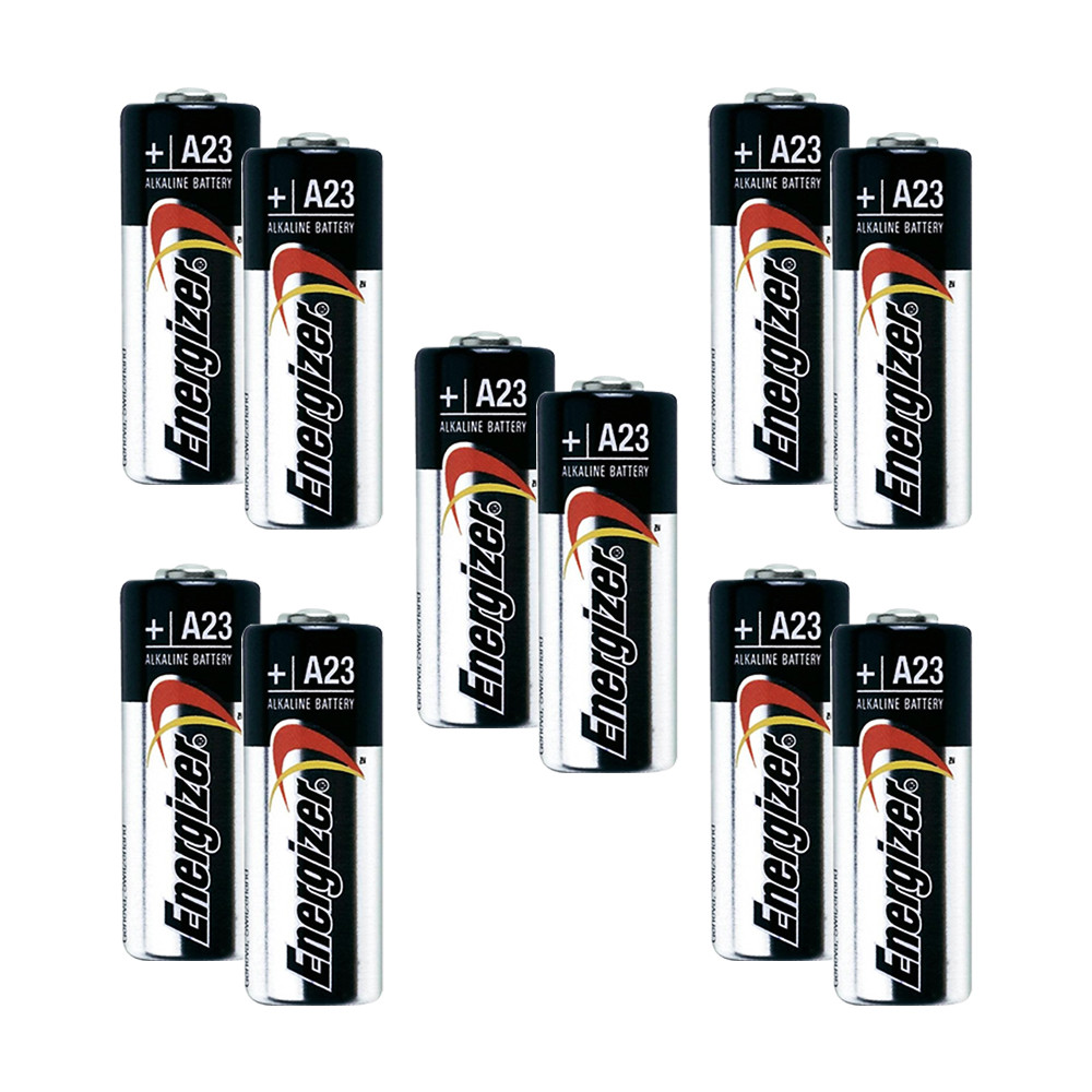 10-pc A23 Energizer Bulk Batteries 12V Batteries