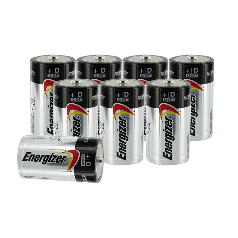 Energizer Max 8-pk D Alkaline Batteries, Long Lasting, All Purpose
