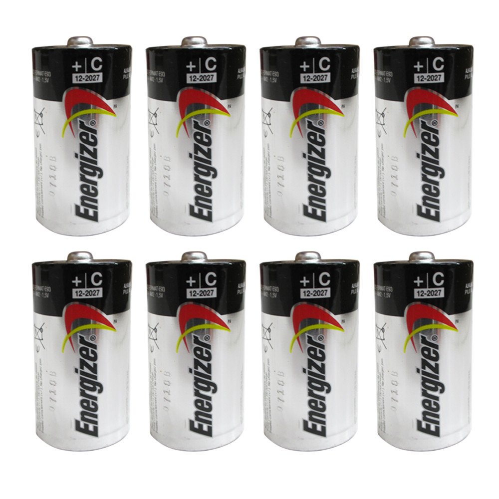 Energizer C Cell Batteries Max Alkaline C Battery Size 8 Count Thebatterysupplier Com