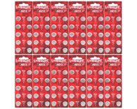 120 pcs AG13 LR44 SR44 L1154 357 A76 Alkaline button cell watch camera batteries
