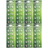 LOOPACELL / AG3 / LR41 / 392 / 192 / 384 / 1.5V Alkaline Watch Battery x 80