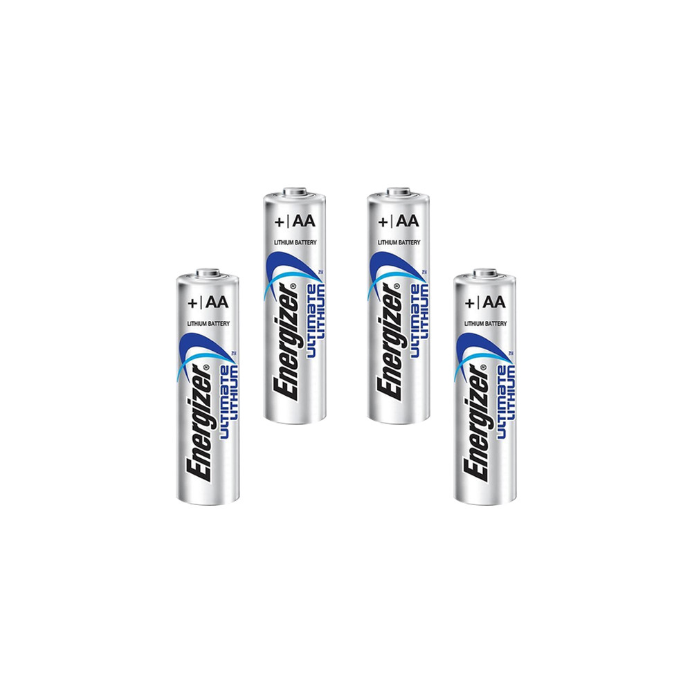 Energizer AA Ultimate Lithium Batteries 4 Pack 