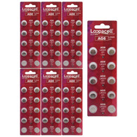 LOOPACELL (70) AG6 Button Cell Batteries, AG6 Coin Cell Battery, Alkaline Button Battery