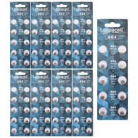 Loopacell 90Pcs AG4 377 lr626 Alkaline Button Cell 1.5v Batteries (10pcs/cardx2)