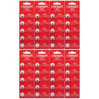 LOOPACELL 377/376 / SR626W / SR626SW / Silver Oxide Watch Batteries (Pack of 40)