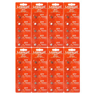 LOOPACELL 377/376 / SR626W / SR626SW / Silver Oxide Watch Batteries (Pack of 40)