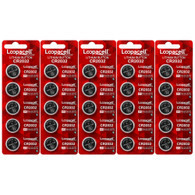 25PCS Loopacell CR2032 CR 2032 3 Volt Button Cell Coin Battery for Toys Watch Remote New