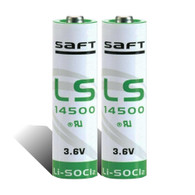 2 SAFT ER14505 Saft LS14500 AA 3.6V 2400MAH IPASS I-PASS Lithium Batteries