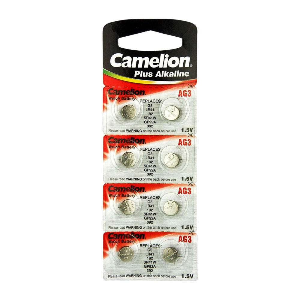 Camelion Premium Alkaline Ag3 / Lr41 Batteries 8 Pack
