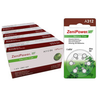 Zenipower Size 312 Zinc Air Hearing Aid Batteries 240 Pack