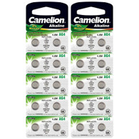 Camelion AG4 / 377 / LR626 1.5V Button Cell Battery 20pk