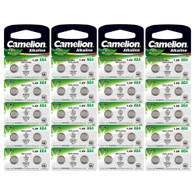 40 x AG4 Camelion (376, 377 & LR66) Button Batteries