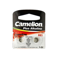 Camelion Alkaline 1,5V Button Cell AG5/LR48/LR754/393 2-Pack