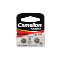 Camelion 2x AG7, LR57, GP95A, LR926, LR927 1,5Volt Alkaline Cell Battery