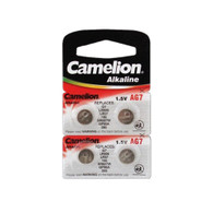 4pcs Camelion AG7 / 395 / LR926 1.5V Button Cell Battery