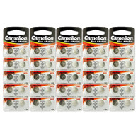 50x Button Cell ag8-lr1120-v8ga-191-391 Alkaline Watch Battery FROM Camelion