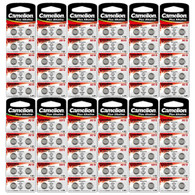 120x CAMELION AG10 - ALKALINE BATTERY - AG10, SG10, LR54, SR54, LR1130, SR1130, LR1131, SR1131, 387, 389, 390, 189, V10GA