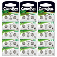30 Camelion AG12 / LR43 /186 / 386 Alkaline Battery