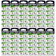 Camelion 186A, LR43, AG12, D186, L1142, V12GA 1.5v Alkaline button cell battery 120pack