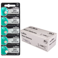 Murata 341 SR714SW 1 55V Silver Oxide 0 Hg Mercury Free Watch Battery 500 Batteries