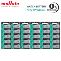 30 Pieces SR712SW/346 Button Cell Silver Oxide Battery