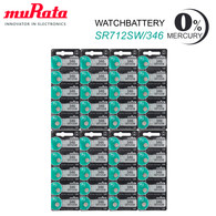 Murata SR712SW 346 9.5mAh 1.55V Silver Oxide Watch Battery - 40 Pack