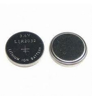 2032 Battery Li-Ion Rechargeable Button Cell LR2032 2 pack